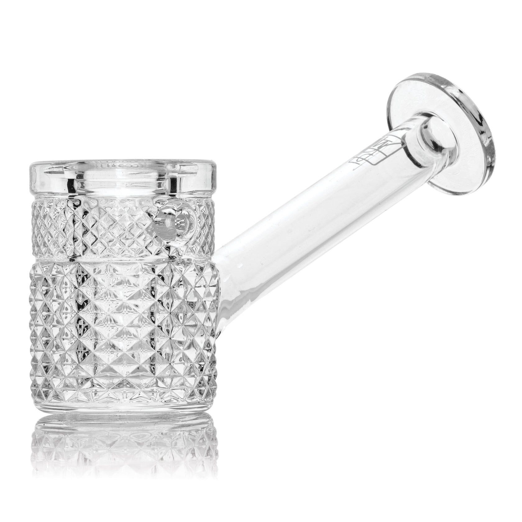 Jane West Twenties Collection Glass Hand Pipe – 8¼″ - Discreet Smoker