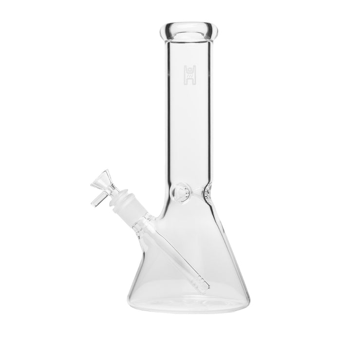 Human Grade 12" Beaker Water Pipe, Clear