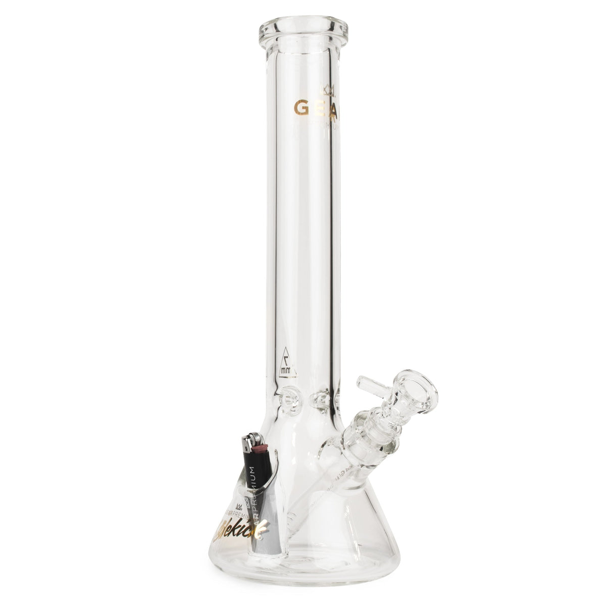 Gear Premium 15" Sidekick (Beaker) Water Pipe - Discreet Smoker