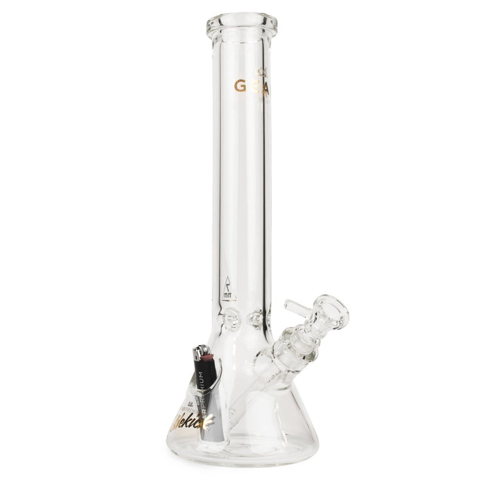 Gear Premium 15" Sidekick (Beaker) Water Pipe, Clear