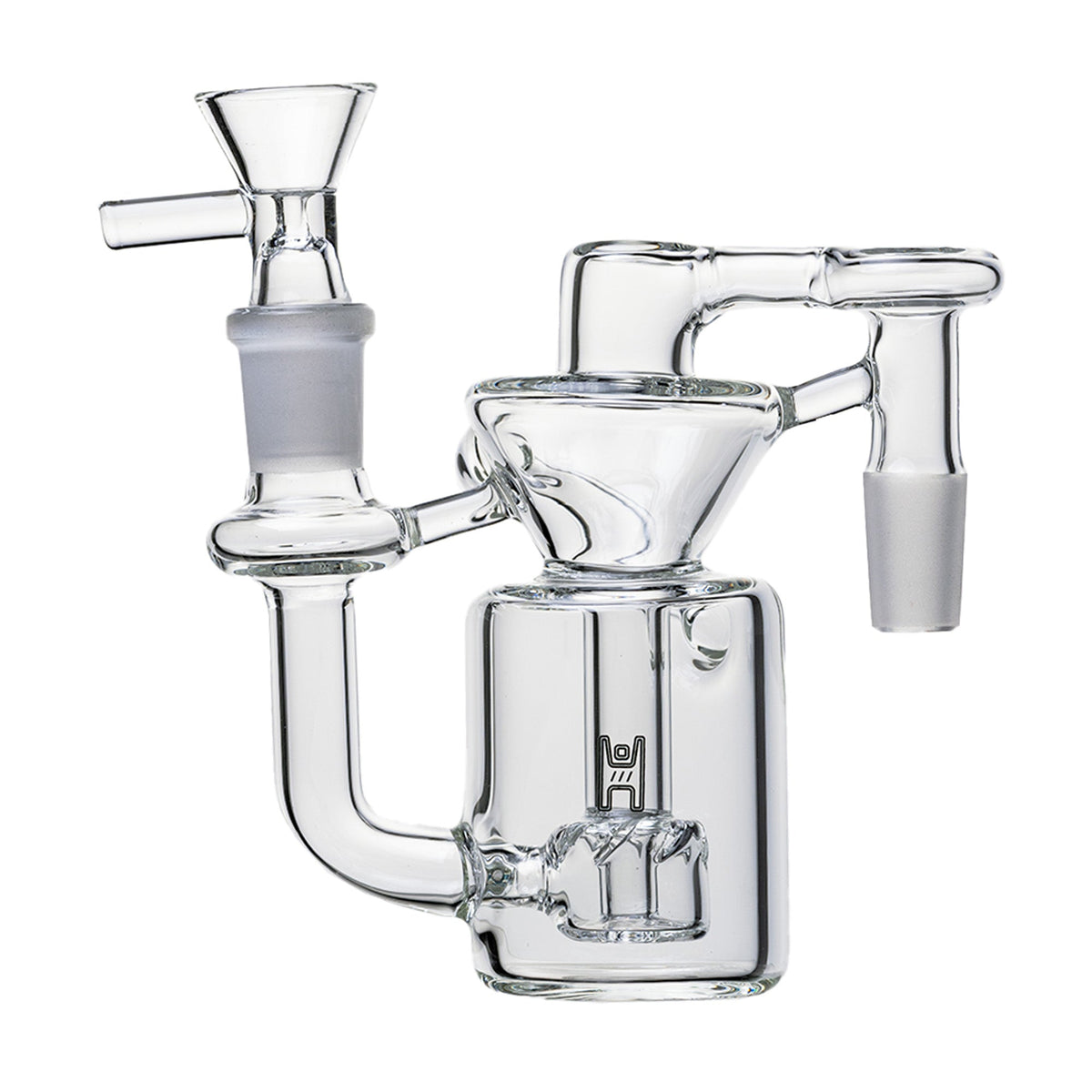 Human Grade "The Recycler" Glass Ash Catcher - Discreet Smoker