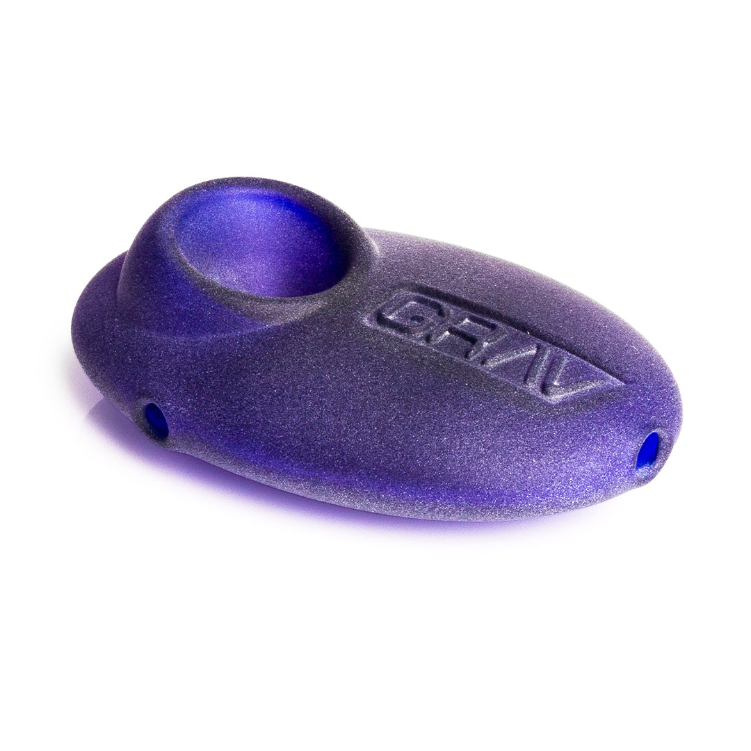 Grav Sandblasted Pebble Spoon Pipe - Discreet Smoker