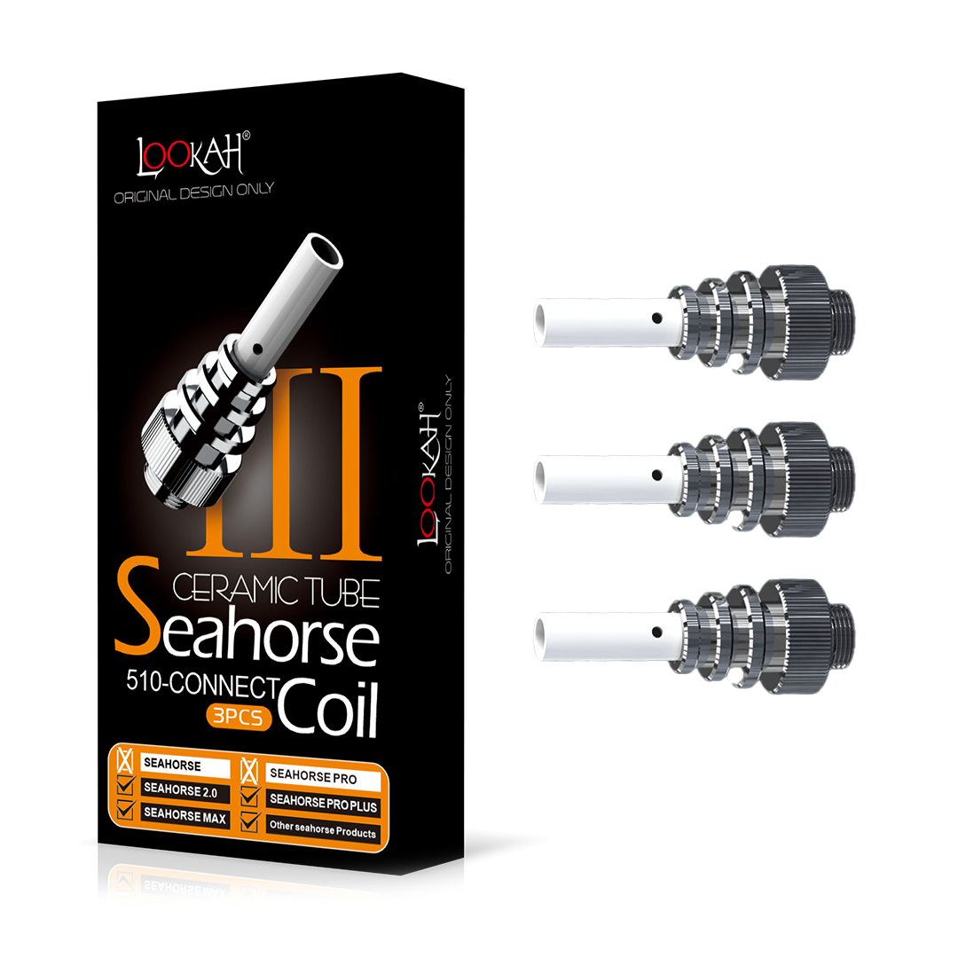 Lookah Seahorse Coils - Discreet Smoker