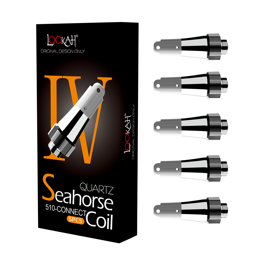 Lookah Seahorse Coils - Discreet Smoker
