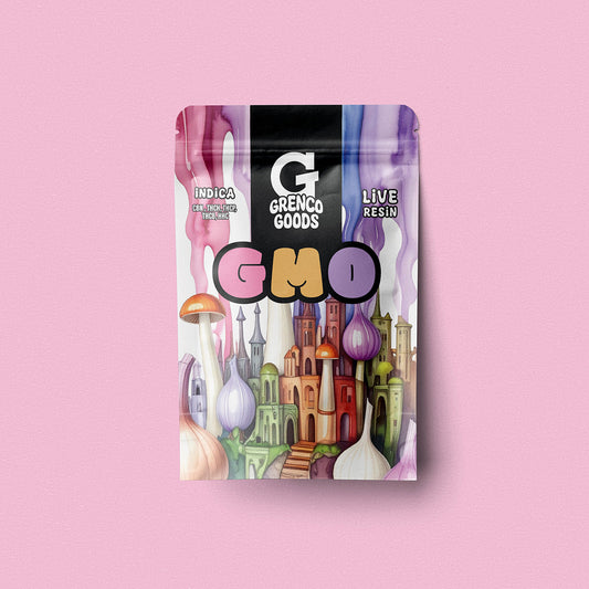 GMO - Indica - THCa 510 Cart - Discreet Smoker