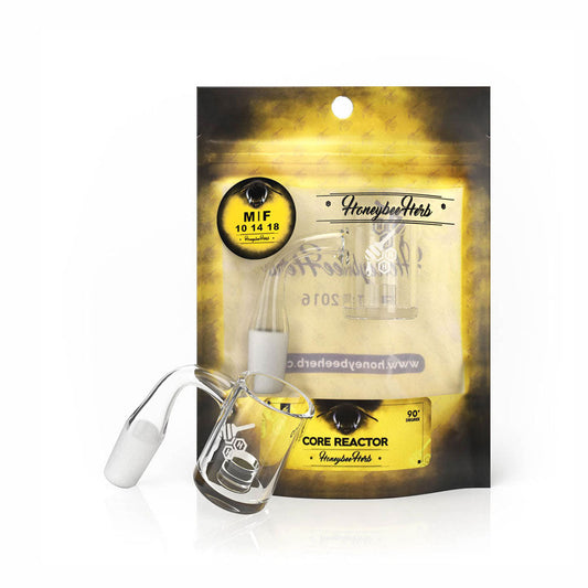 CORE REACTOR QUARTZ BANGER - 90° DEGREE | YL - Discreet Smoker
