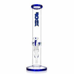 Rock Glass CrystalAxis Straight Tube Bong - Discreet Smoker