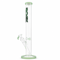 Rock Glass CrystalAxis Straight Tube Bong - Discreet Smoker