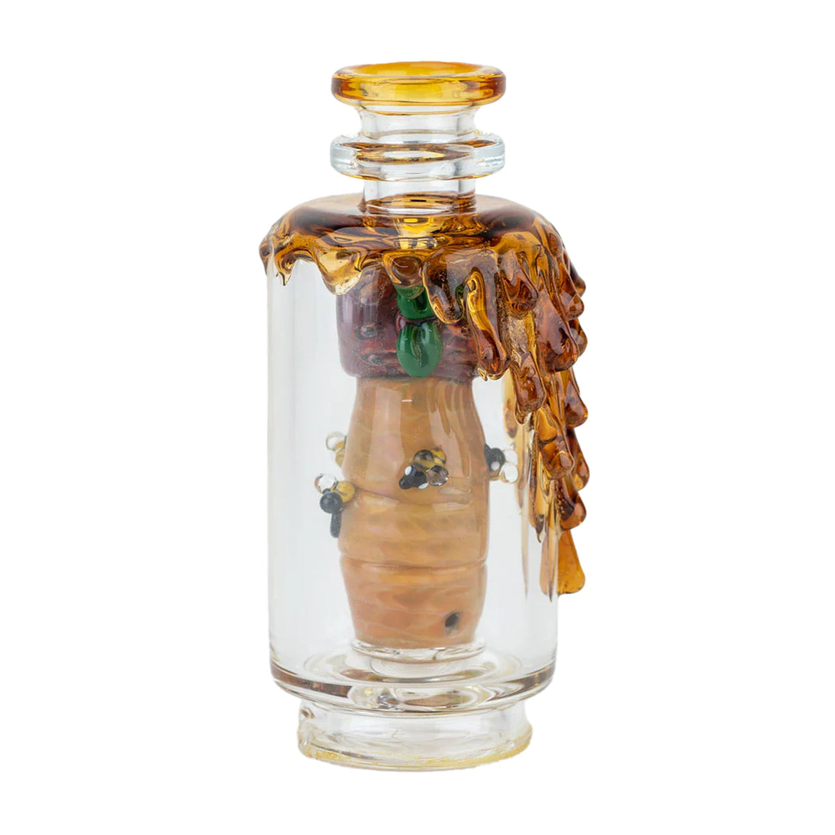 Empire Glass Works Save the Bees Peak Top - Discreet Smoker