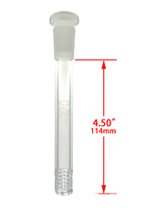TAG - 18/14MM 6 Row x 3 (54 Hole) Open End Gridded Super Slit Downstem (5.50") - Discreet Smoker
