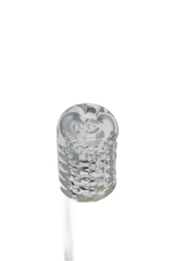 TAG - 18/14MM 6 Row x 3 (54 Hole) Open End Gridded Super Slit Downstem (5.50") - Discreet Smoker