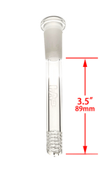 TAG - 18/14MM 6 Row x 3 (54 Hole) Open End Gridded Super Slit Downstem (5.50") - Discreet Smoker