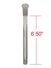 TAG - 18/14MM 6 Row x 3 (54 Hole) Open End Gridded Super Slit Downstem (5.50") - Discreet Smoker