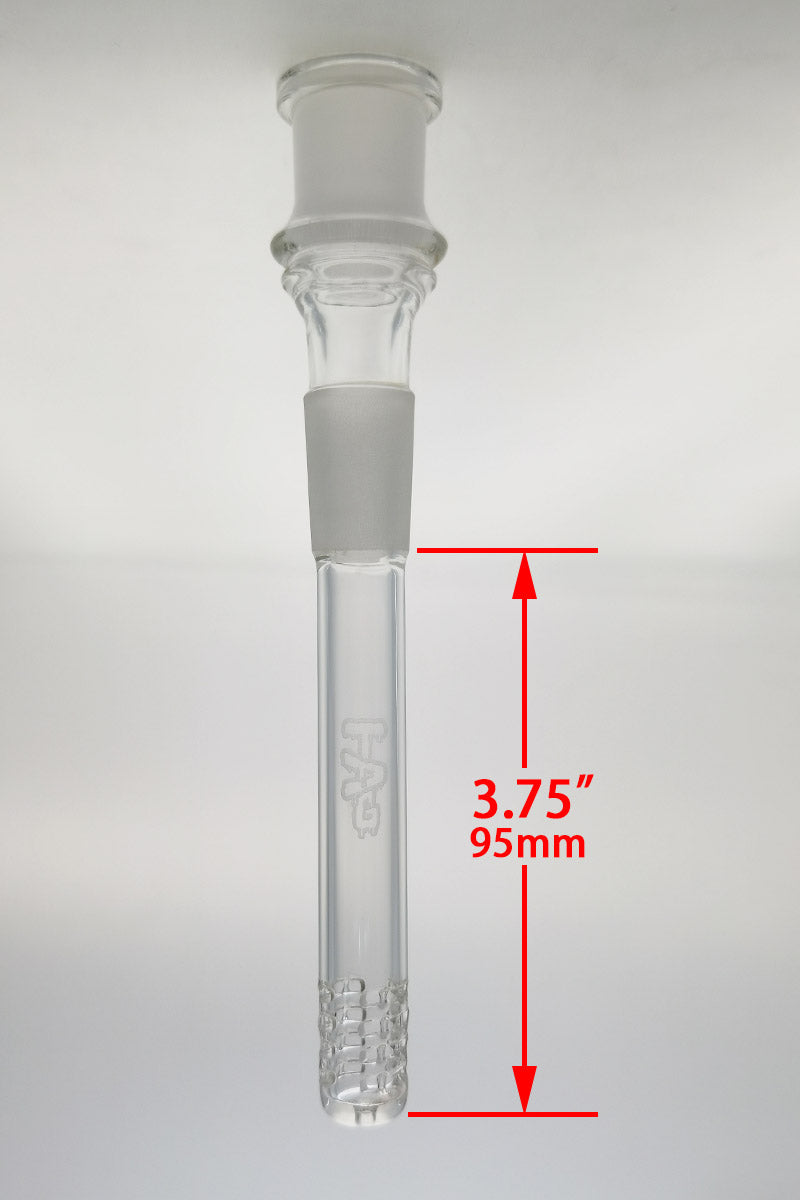 TAG - 18/18MM Open End Downstem 32 Slit Multiplying Rod - Discreet Smoker