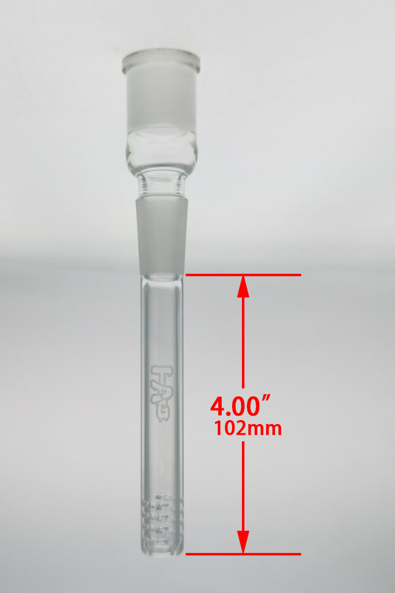TAG - 18/18MM Open End Downstem 32 Slit Multiplying Rod - Discreet Smoker