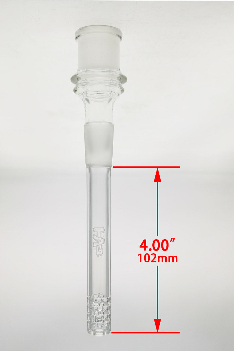 TAG - 18/18MM Open End Downstem 32 Slit Multiplying Rod - Discreet Smoker