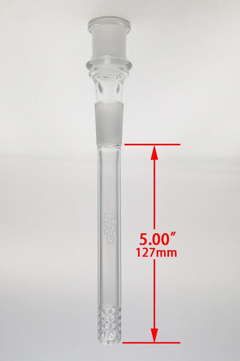 TAG - 18/18MM Open End Downstem 32 Slit Multiplying Rod - Discreet Smoker