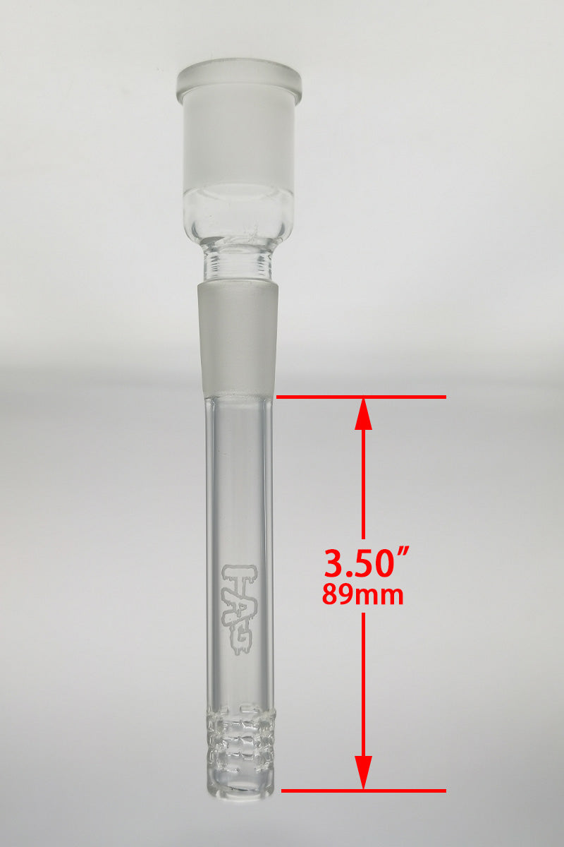 TAG - 18/18MM Open End Downstem 32 Slit Multiplying Rod - Discreet Smoker