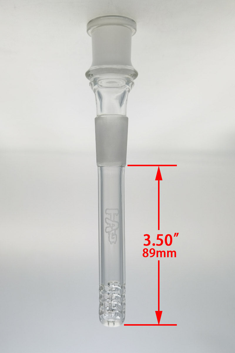 TAG - 18/18MM Open End Downstem 32 Slit Multiplying Rod - Discreet Smoker