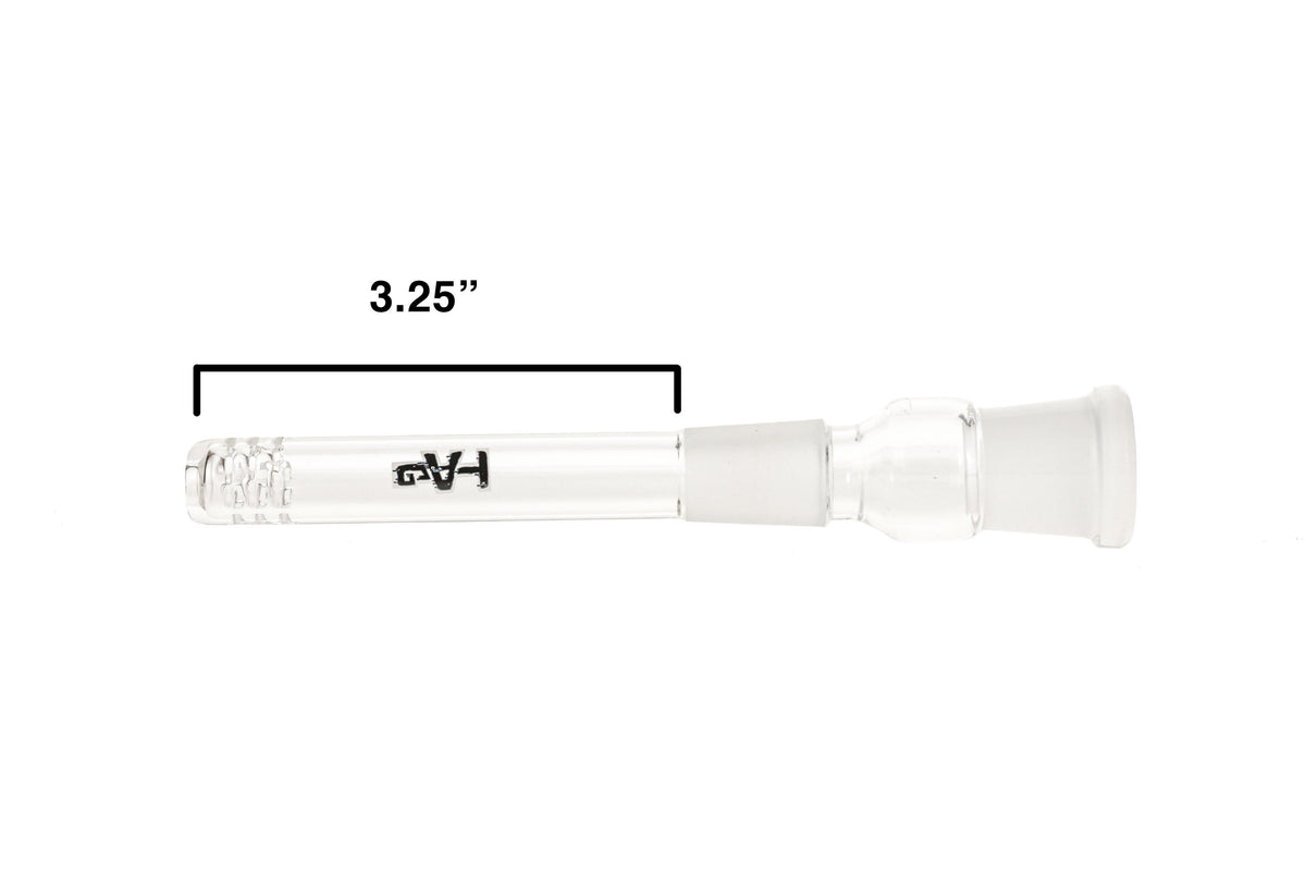 TAG - 18/18MM Open End Downstem 32 Slit Multiplying Rod - Discreet Smoker