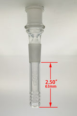 TAG - 18/18MM Open End Downstem 32 Slit Multiplying Rod - Discreet Smoker