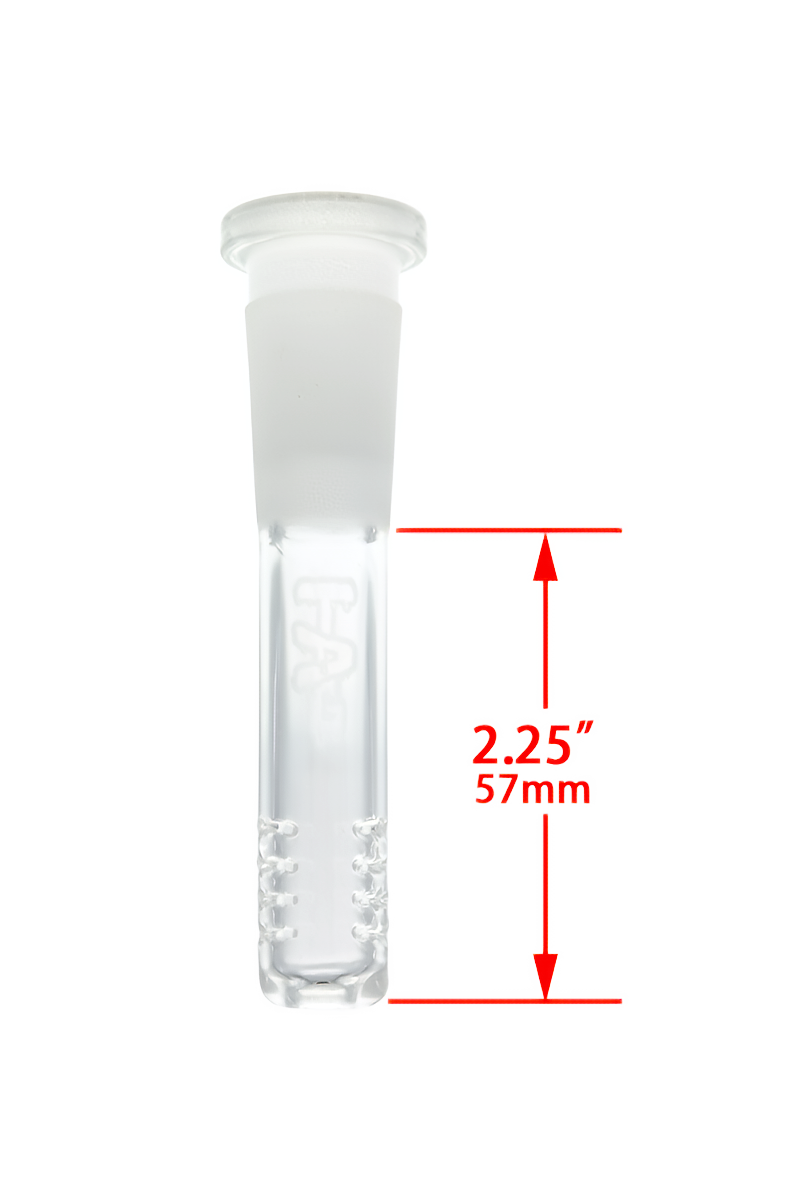 TAG - 18/14MM Open End 32 Slit Multiplying Rod Downstem - Discreet Smoker
