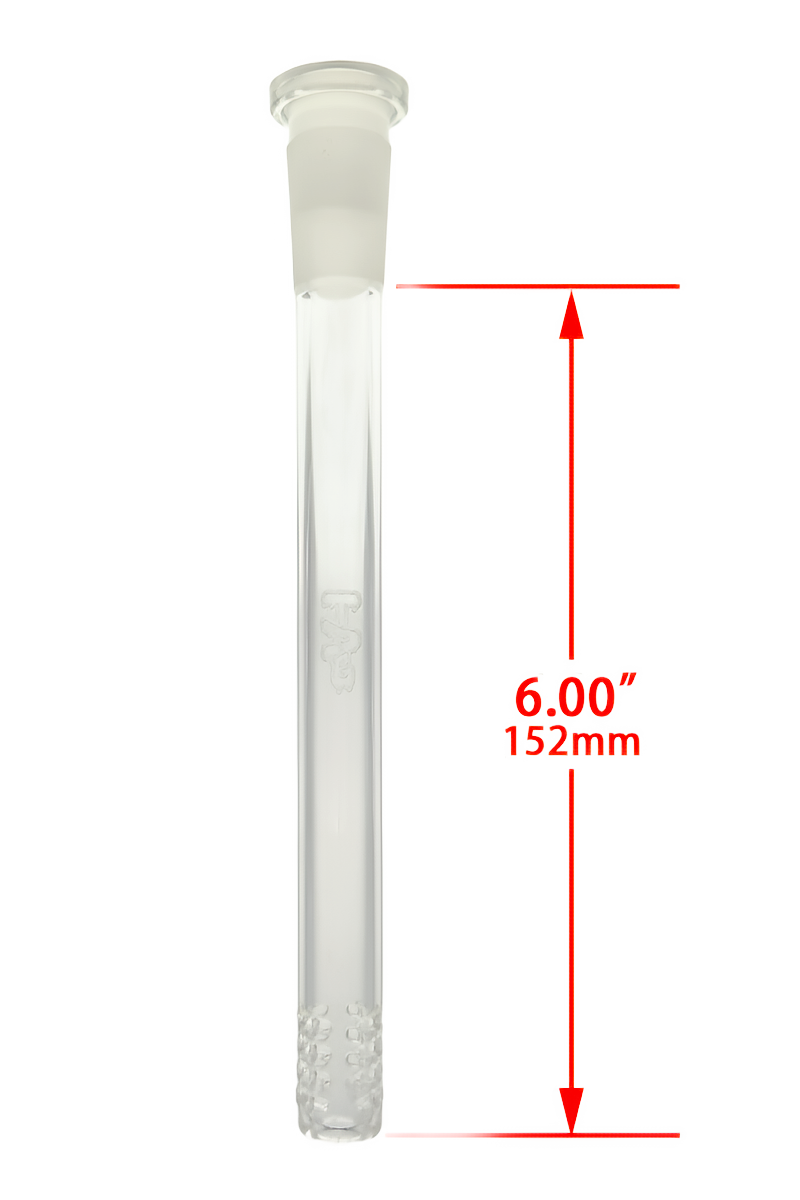 TAG - 18/14MM Open End 32 Slit Multiplying Rod Downstem - Discreet Smoker