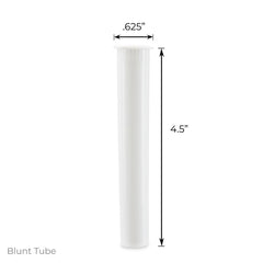 116mm Opaque Blunt Tubes Bulk Box –  500ct - Discreet Smoker