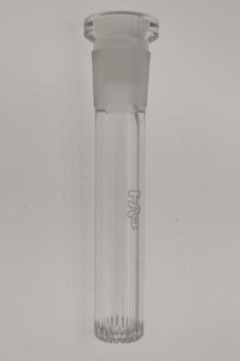 TAG - 28/18MM Super Slit Showerhead Downstem - Discreet Smoker