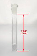 TAG - 28/18MM Open End 12-Arm Tree (5x.8MM) Downstem - Discreet Smoker
