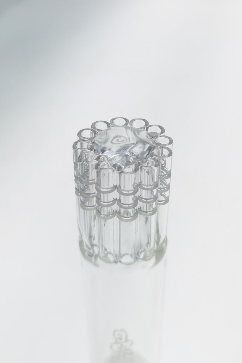 TAG - 28/18MM Open End 12-Arm Tree (5x.8MM) Downstem - Discreet Smoker