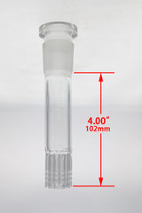 TAG - 28/18MM Open End 12-Arm Tree (5x.8MM) Downstem - Discreet Smoker