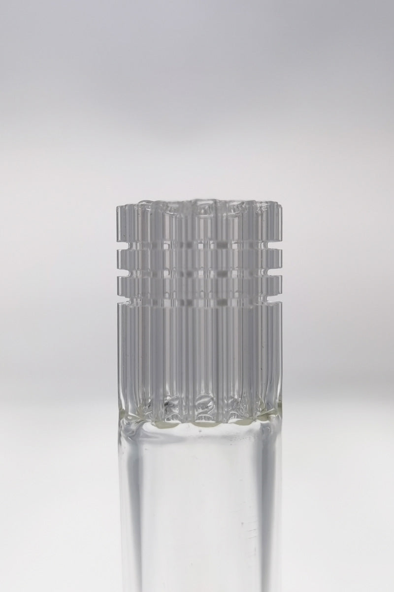 TAG - 28/18MM Open End 12-Arm Tree (5x.8MM) Downstem - Discreet Smoker