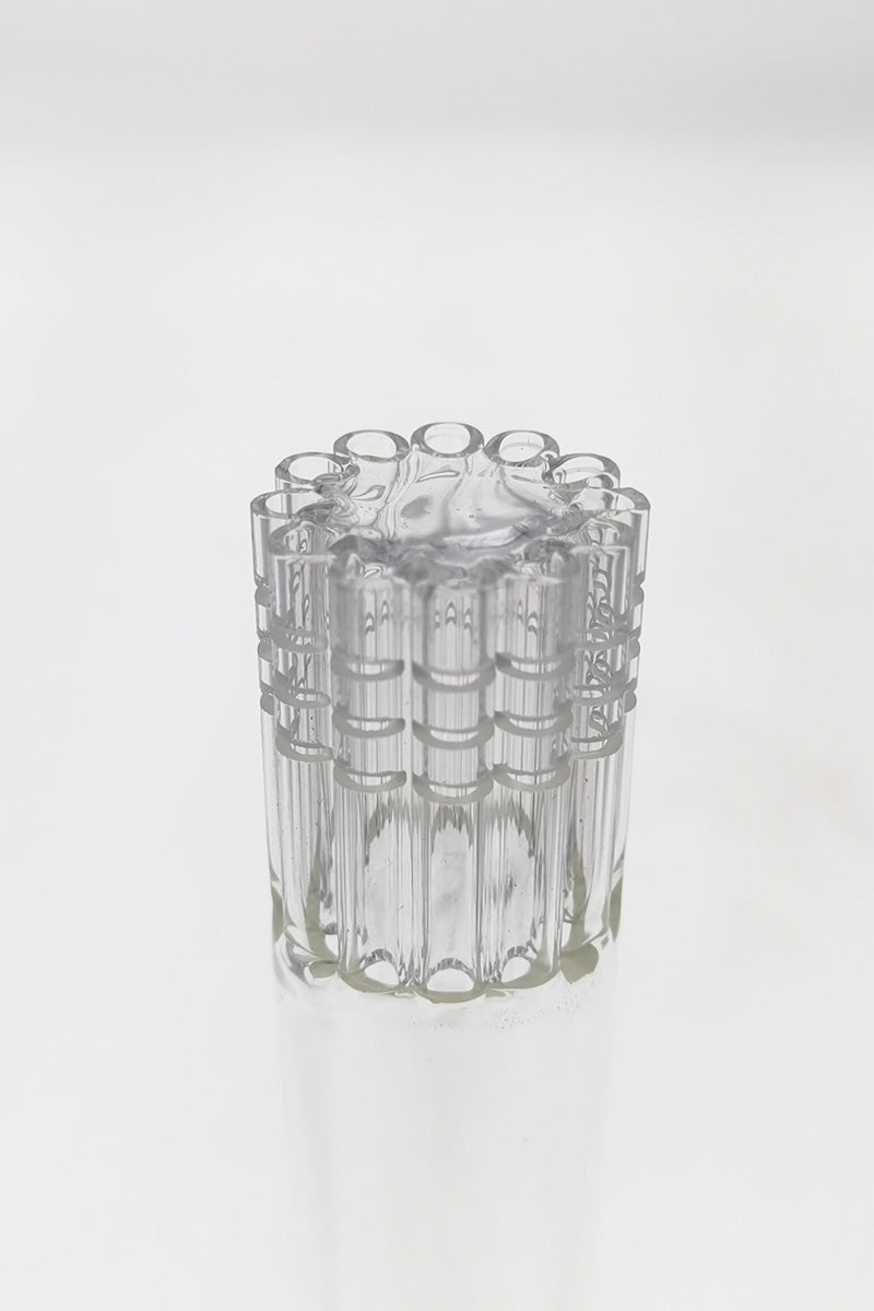 TAG - 28/18MM Open End 12-Arm Tree (5x.8MM) Downstem - Discreet Smoker