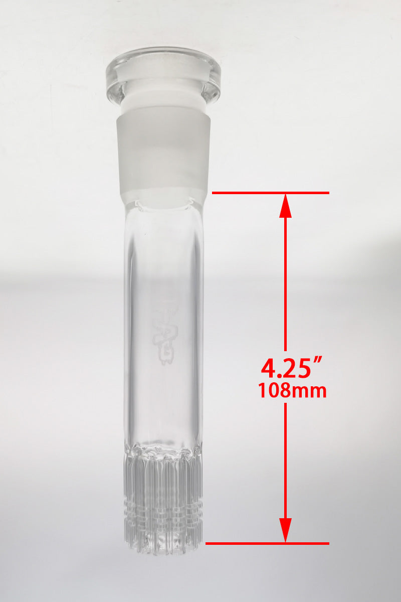 TAG - 28/18MM Open End 12-Arm Tree (5x.8MM) Downstem - Discreet Smoker