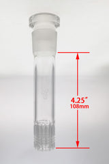 TAG - 28/18MM Open End 12-Arm Tree (5x.8MM) Downstem - Discreet Smoker