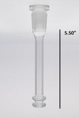 TAG - 28/18MM Closed End Double UFO Downstem - Discreet Smoker