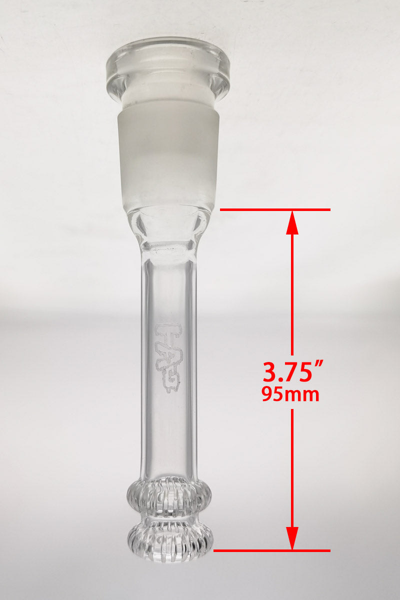 TAG - 28/18MM Closed End Double UFO Downstem - Discreet Smoker