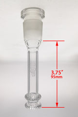 TAG - 28/18MM Closed End Double UFO Downstem - Discreet Smoker