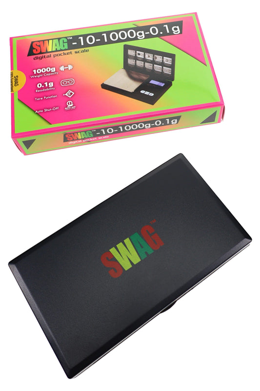 Swag SWAG-10-1000G-0.1G Digital Pocket Scale – 1000 g × 0.1 g