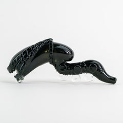 Empire Glassworks 'Alien' Glow-In-The-Dark Hand Pipe - Discreet Smoker