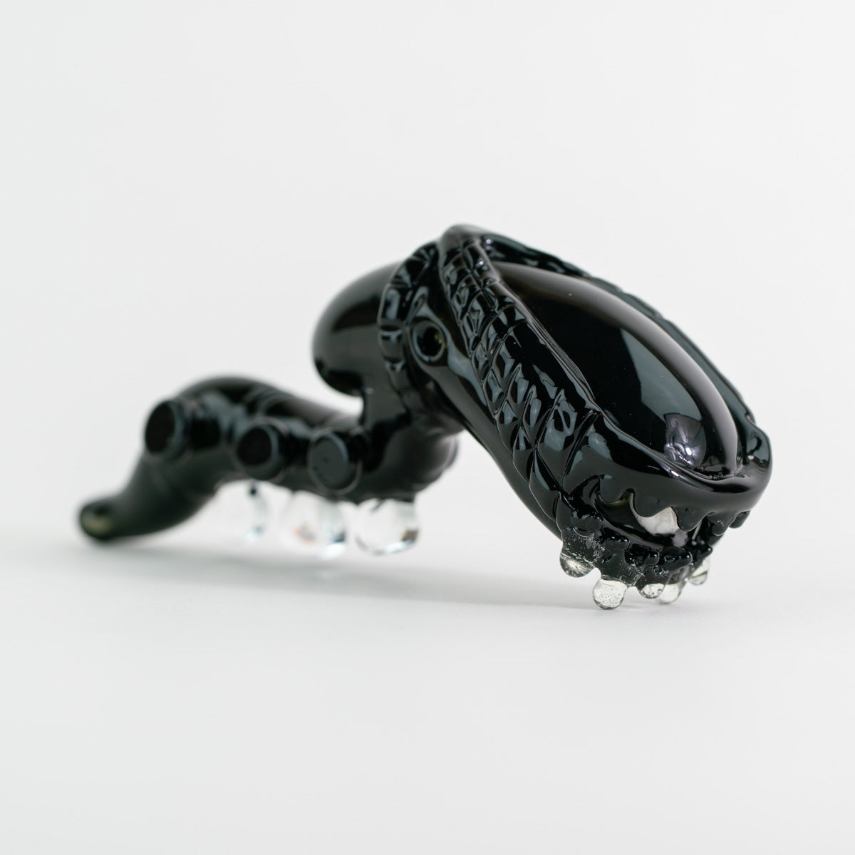 Empire Glassworks 'Alien' Glow-In-The-Dark Hand Pipe - Discreet Smoker
