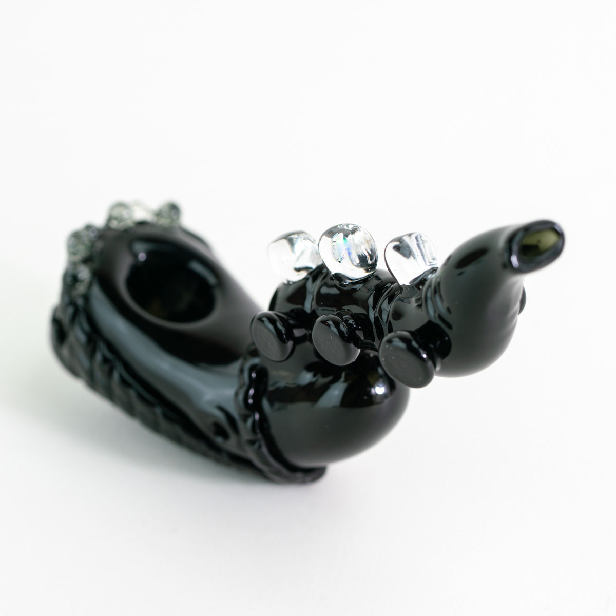 Empire Glassworks 'Alien' Glow-In-The-Dark Hand Pipe - Discreet Smoker