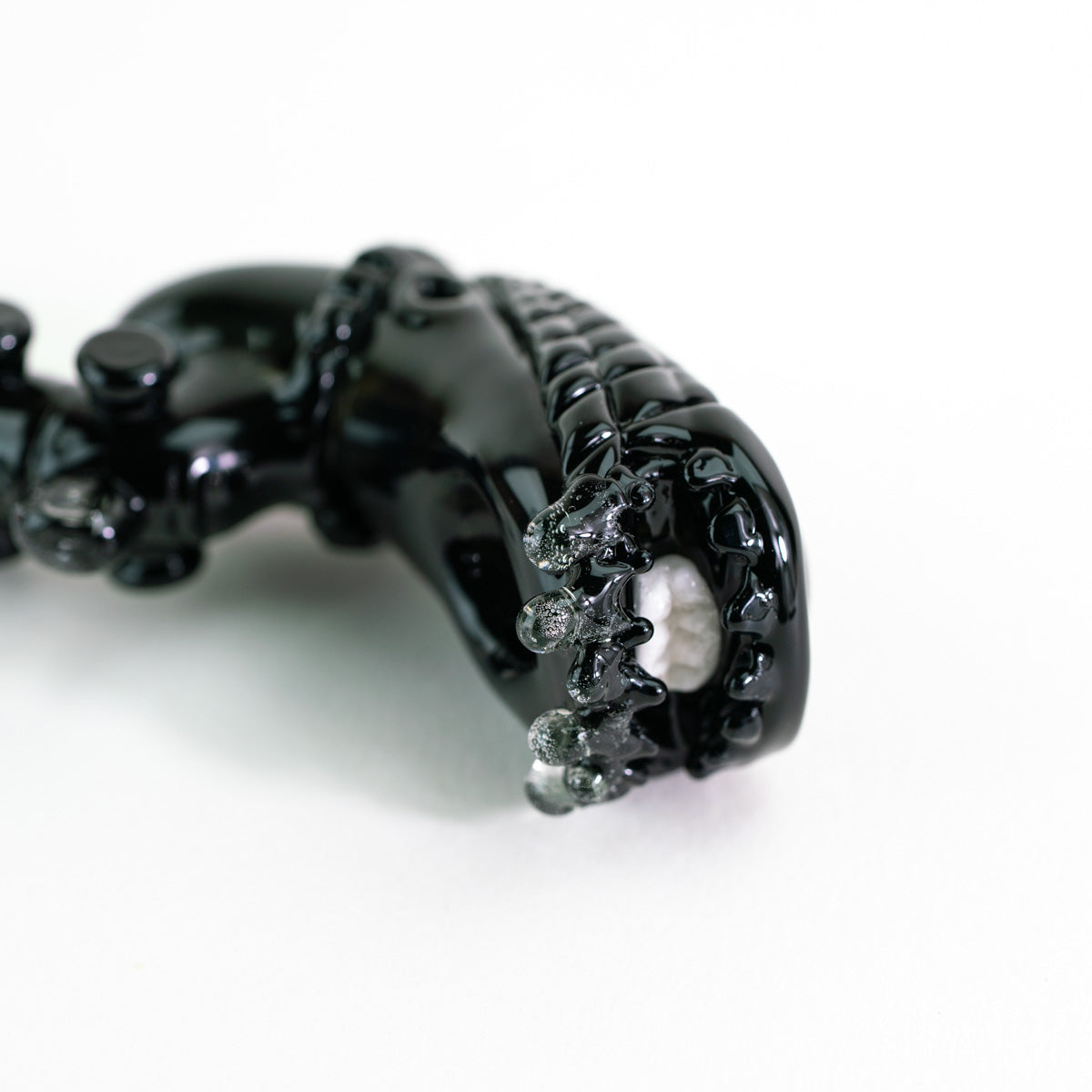 Empire Glassworks 'Alien' Glow-In-The-Dark Hand Pipe - Discreet Smoker