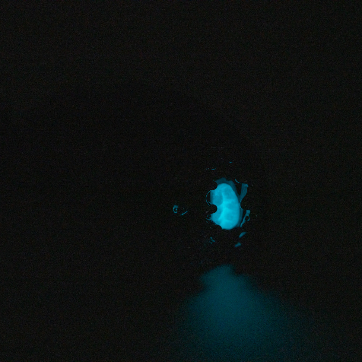 Empire Glassworks 'Alien' Glow-In-The-Dark Hand Pipe - Discreet Smoker