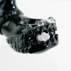 Empire Glassworks 'Alien' Glow-In-The-Dark Hand Pipe - Discreet Smoker