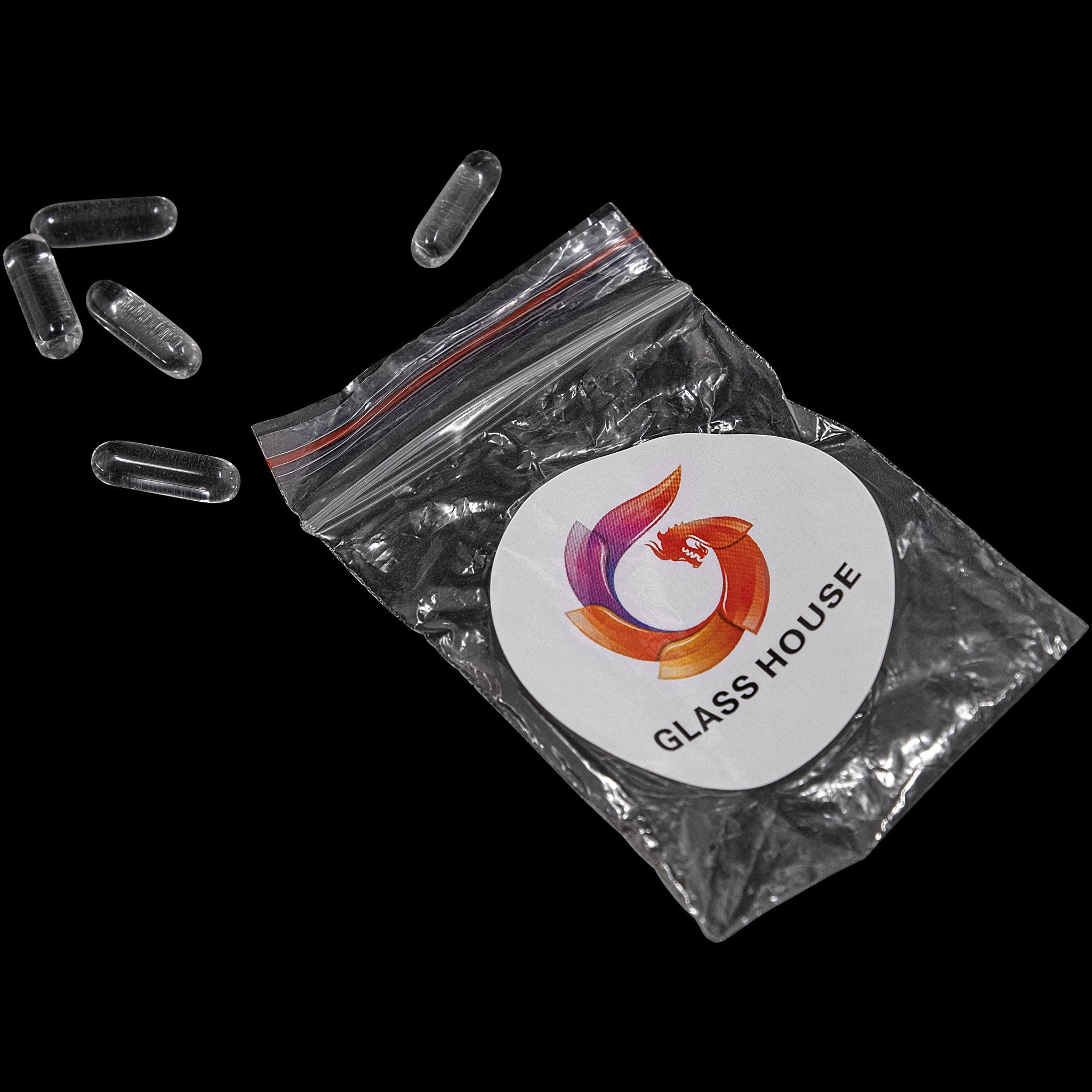 Glass House Clear Capsule Terp Pearls - Discreet Smoker