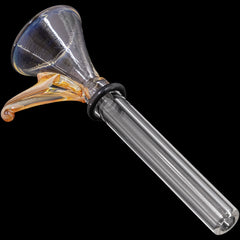 9mm Funnel Slide Bowl with Handle for Pull-Stem Bongs - Discreet Smoker