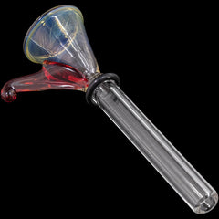 9mm Funnel Slide Bowl with Handle for Pull-Stem Bongs - Discreet Smoker