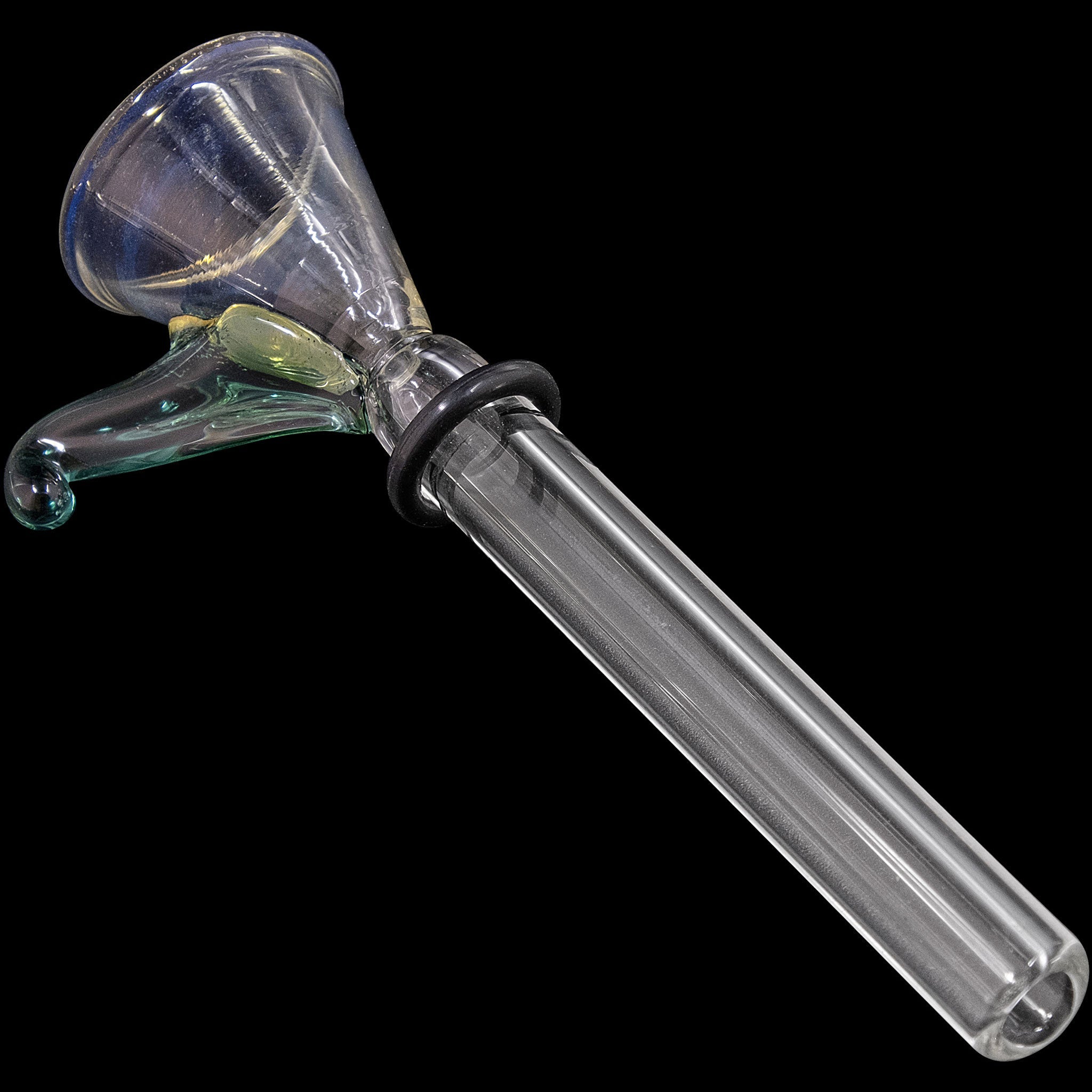 9mm Funnel Slide Bowl with Handle for Pull-Stem Bongs - Discreet Smoker